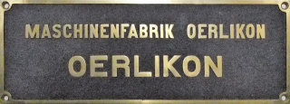 Maschinenfabrik Oerlikon logo